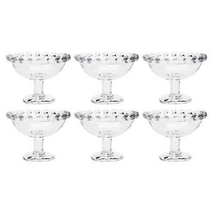Conjunto De Taças Para Licor Wolff Pearl 40ml 6 Peças Transparente