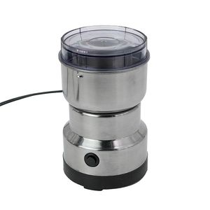 Moedor Triturador De Cafe Sementes Eletrico Aço Inox Mini 150w 110v