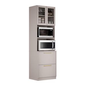 Paneleiro Itatiaia Essence Com 3 Portas, 5 Prateleiras Fendi
