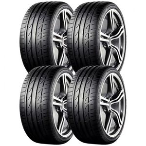 Pneu Aro 19 Bridgestone Potenza S001 225-45 92w Run-flat 4un Preto