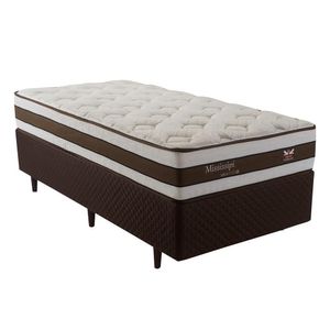 Cama Box Solteiro Herval Mississipi Com Pillow Top