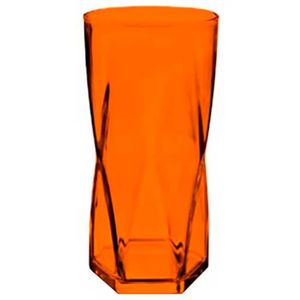 Copo Crisa Rombus 465 Ml Laranja