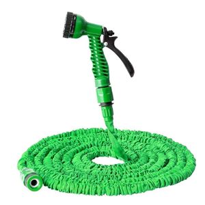Mangueira Jardim Expansível 15 Metros Resistente Jatos D água Verde