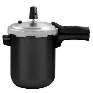 Panela De Pressão 4,5l Panelux Magnific Em Alumínio Grafite