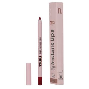 Nina Makeup Lápis Para Contorno Labial Instant Lips 1,8g Rubi
