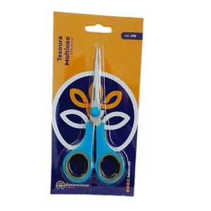 Tesoura Multiuso 13.7cm Azul Ceu - K16