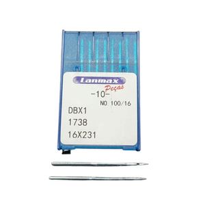 Agulha Para Maquina Costura Reta Industrial Cabo Fino Dbx1 - 10un 16