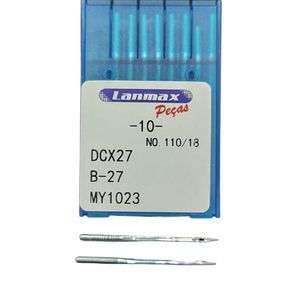 Agulha Para Máquina De Costura Overloque E Interloque Dcx27 - 10un 18