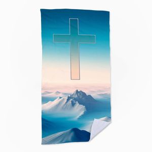 Toalha De Praia - Sagrado Cristo