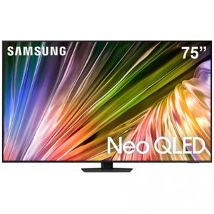 Smart TV 75" 4K Samsung Neo QLED 75QN85D AI Energy Mode Grafite - Bivolt
