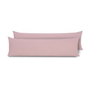 Kit 2 Fronhas Para Travesseiro De Corpo Slim 1,50cm X 50cm - Rose