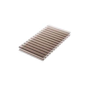 Chapa De Policarbonato Alveolar Bronze 10mm - 2,10m X 6,00m - Polygal