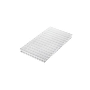 Chapa De Policarbonato Alveolar Cristal 4mm - 2,10m X 3,00m - Polygal