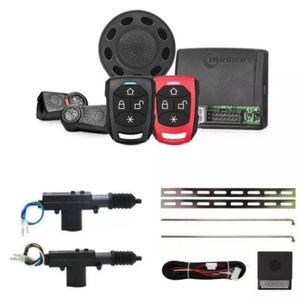 Kit Alarme Tarsafe Tw20 G4 2 Controles + Trava Eletrica 4 Portas
