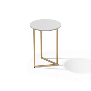 Mesa De Canto Para Sala Industrial Jade