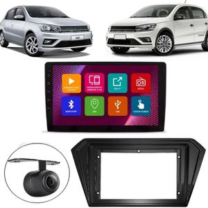 Central Multimídia Android 2 Din Gol G7 Moldura 9 Câmera Ré