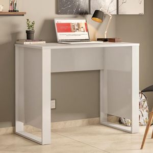 Escrivaninha 90cm Office Bélgica - Branco
