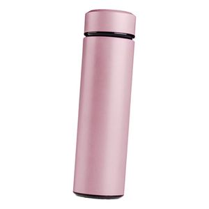 Garrafa Térmica Inox 500ml Quente Frio Tampa Rosa Nº17