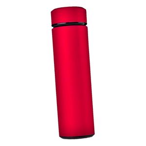 Garrafa Térmica Inox 500ml Quente Frio Tampa Vermelho Nº1