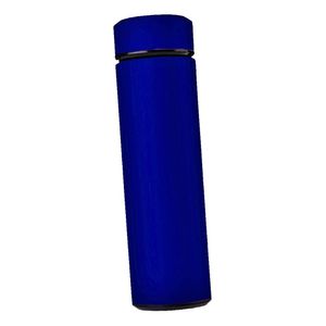 Garrafa Térmica Inox 500ml Quente Frio Tampa Azul Nº8