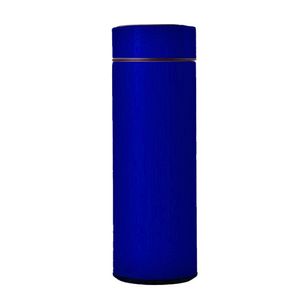 Garrafa Térmica Inox 500ml Quente Frio Tampa Azul Nº7