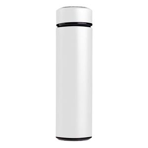 Garrafa Térmica Inox 500ml Quente Frio Tampa Branco Nº1