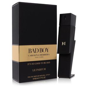 Perfume Masculino Carolina Herrera Bad Boy Le 50 Ml Eau De Parfum