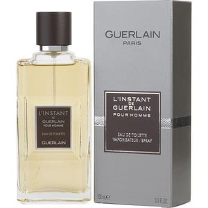 Perfume Masculino L'instant De Guerlain Guerlain Eau De Toilette Spray 100 Ml (nova Embalagem)