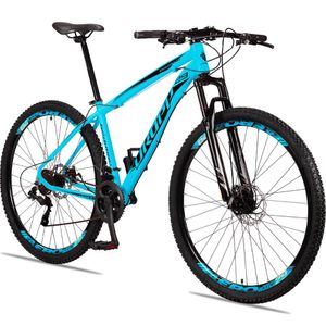 Bicicleta 29 Dropp Aluminum 21 Marchas Freio Disco E Suspensão Dianteira Azul+preto