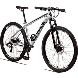 Bicicleta Aro 29 Dropp Z3 Câmbios 24 Vel Marchas Freio A Disco Mecânico Com Suspensão Dianteira Mtb - Branco - 15 Branco