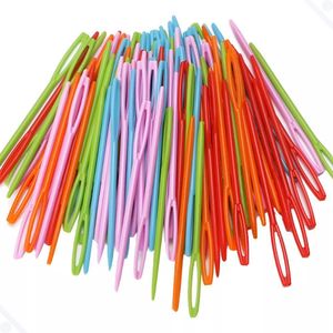 Agulhas De Plástico Coloridas Kit Com 10 Unidades
