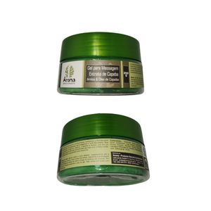 Gel Para Massagem Caapeba - Trata Contusões, Torcicolos, Problemas Reumáticos E Articulações - 250g