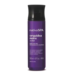 Body Splash Nativa Spa Orquídea Noire 200ml O Boticário