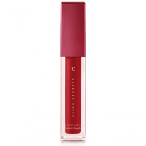 Batom Líquido Vermelho Hibisco Niina Secrets Skinny Matte