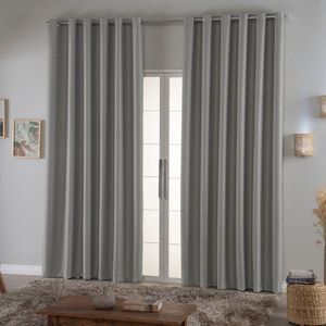 Cortina Requinte Blackout 2,70m X 2,50m - Prata