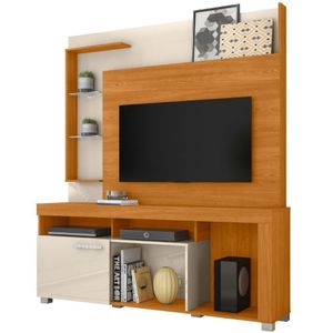 Estante Home Para Tv 50 Polegadas ícaro Cinamomo Off White Madetec