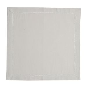 Conjunto Com 2 Guardanapos De Algodão Ponto Ajour Areia - Wolff