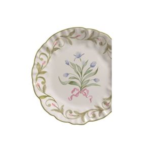 Prato De Sobremesa Dolce Fiore Azul - Maison Blanche
