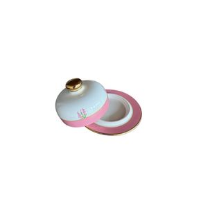 Manteigueira Boca De Leão Rosa - Scalla
