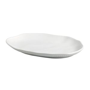 Travessa Oval Rasa M New White - Porto Brasil