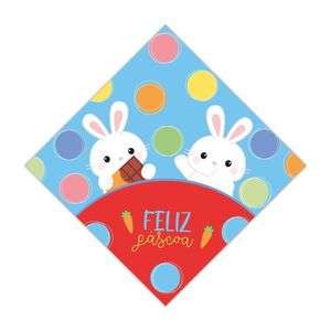 Envelope Express Ovo Floquinhos De Páscoa 350 A 500g - 25 Un Cor Azul