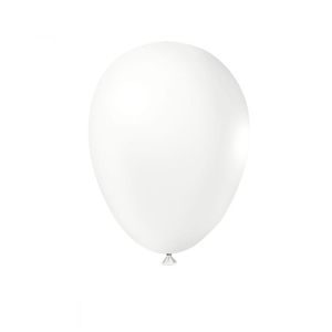 Balão Látex Branco - 8 Polegadas - 50 Unidades