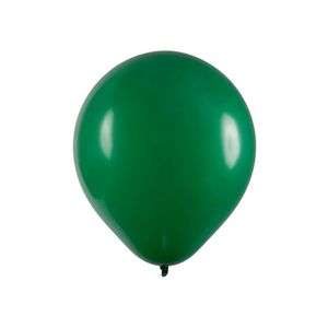 Balão De Látex Verde Liso - 5 Polegadas - 50 Unidades