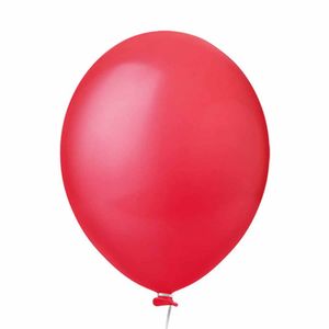 Balão Látex Vermelho - 8 Polegadas - 50 Unidades