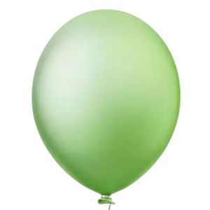 Balão Neon Citrus Verde Citrus - 9 Polegadas - 25 Unidades