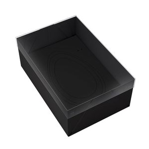 Embalagem Para Ovo De Colher Preta Ajustável 150g 250g
