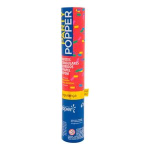 Lança Confete Retangular Colorido Papel Crepom - 40cm
