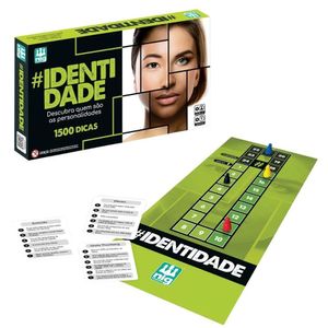 Jogo De Tabuleiro Identidade Com 50 Cartas
