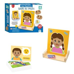 Jogo Pedagógico Quadro Das Emoções Magnético