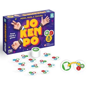 Jogo De Cartas Jokenpô Pedra Papel Tesoura - 56 Cartas